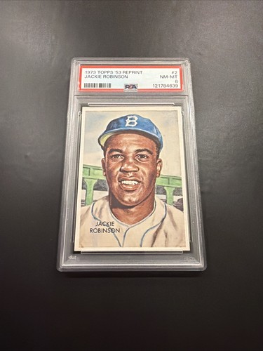 1973 Topps 1953 Topps Jackie Robinson #2 PSA 8 NM-MT | eBay