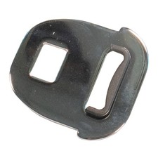 Standard Seat Belt Male Blade Insert Chrome 1969-87 GM Cars And Trucks