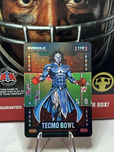 2026 Bo Jackson Battle Arena Tecmo Bowl 1st Edition Myracle Jahmyr Gibbs #BF318