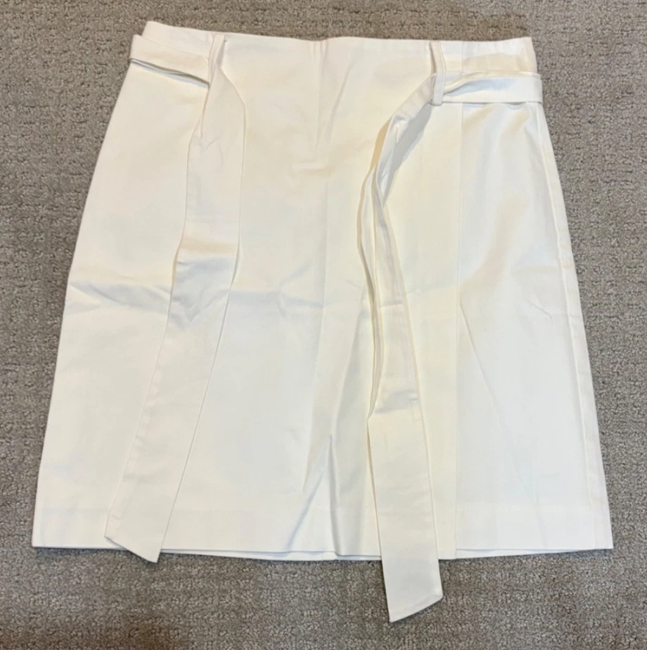 Jupe Courte Ann Taylor Loft – Orange Brûlé, Doublée, Avec Zip, Taille 12, Neuve Avec étiquette