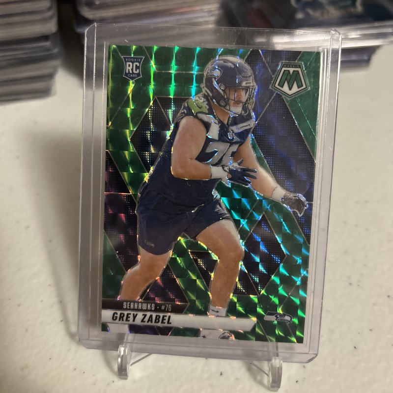 Grey Zabel Mosaic Green 2025 Panini Mosaic #328