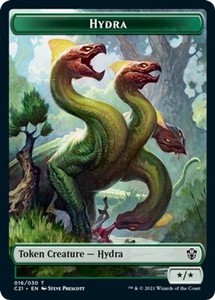 Hydra // Boar Double-Sided Token [C21] #16 // 12