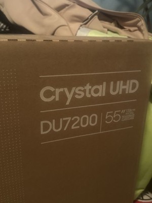 Samsung TV 55-In Class DU7200 Series Crystal UHD 4K Smart Tizen Television 2024