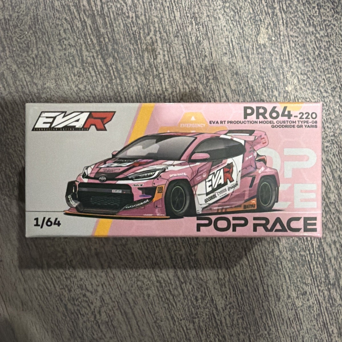 Pop Race PR64-220 EVA RT Production Model Custom Type-08 Goodride