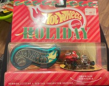 Mattel Hot Wheels Holiday 1995 Green Case Special Collector s Edition New 03071