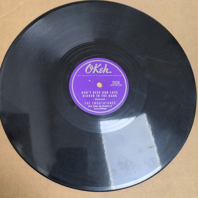 Smoothtones 78 Don't keep our love hidden in the dark~Little cupid EX cond. OKeh
