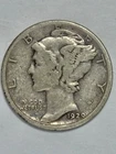 1929 Mercury Dime San Francisco Mint - 90% Silver