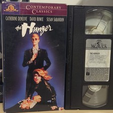 The Hunger [1983] (VHS 1994) Catherine Deneuve David Bowie Susan Sarandon Horror
