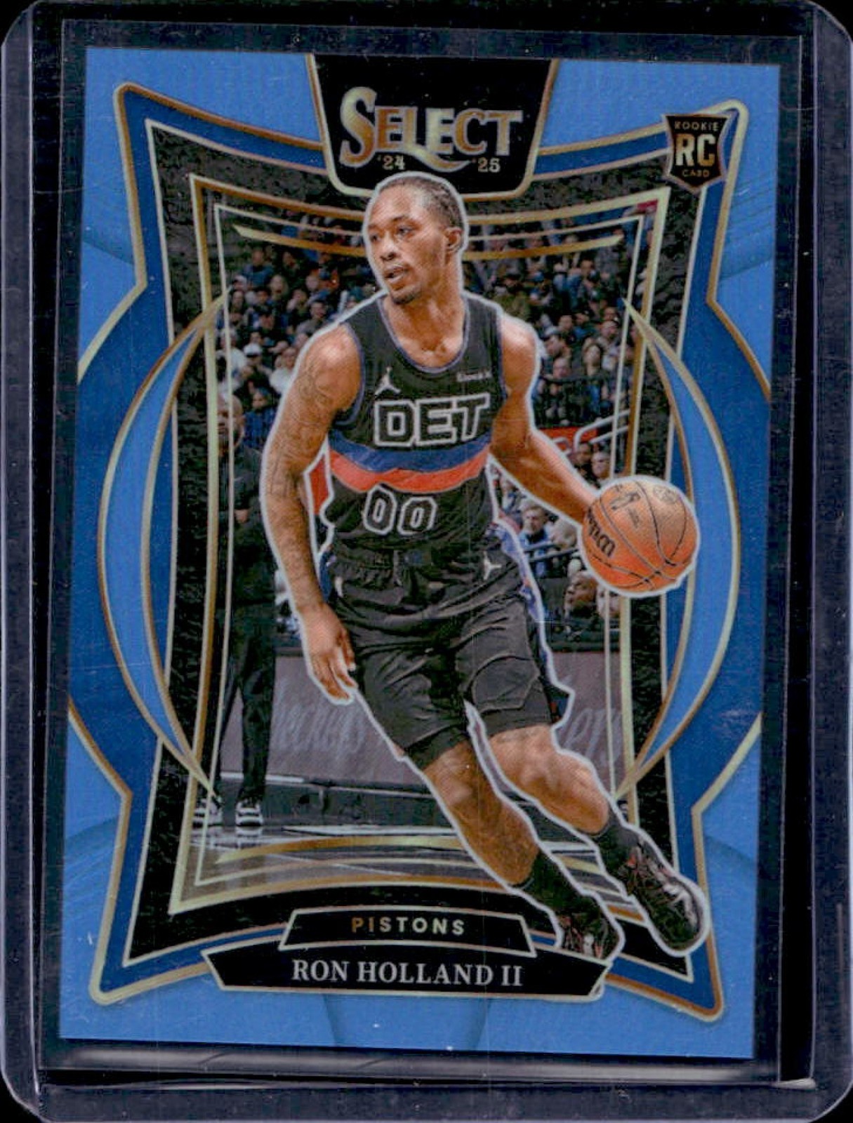 2024-25 Panini Select Ron Holland II Concourse RC Light Blue Prizm #/299 Pistons