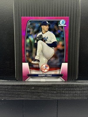 2023 Bowman Chrome - Gerrit Cole #98 Fuchsia Refractor 231/299