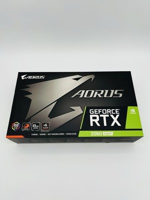 Gigabyte RTX 2060 Super 8gb Aorus Triple Fan RGB Extreme Overclock Graphics Card