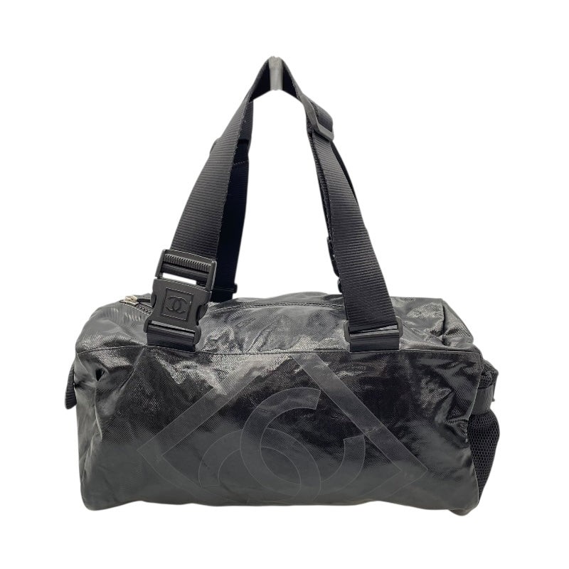 CHANEL Sport Line Black Coated Canvas Tote Bag 2926