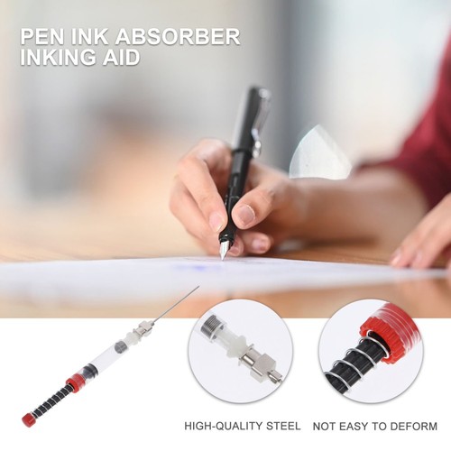 5 Pcs Filling Kit Ink Absorber Student Fountain Pen Inking Auxiliary Converter - Picture 10 of 12