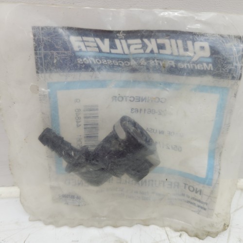 # 22-861163 Genuine OEM Mercury Mercruiser Quicksilver Connector | eBay