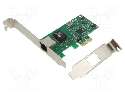 PCIe,RJ45-Buchse Computerkarte: PCIe full duplex,Wake-On-LAN