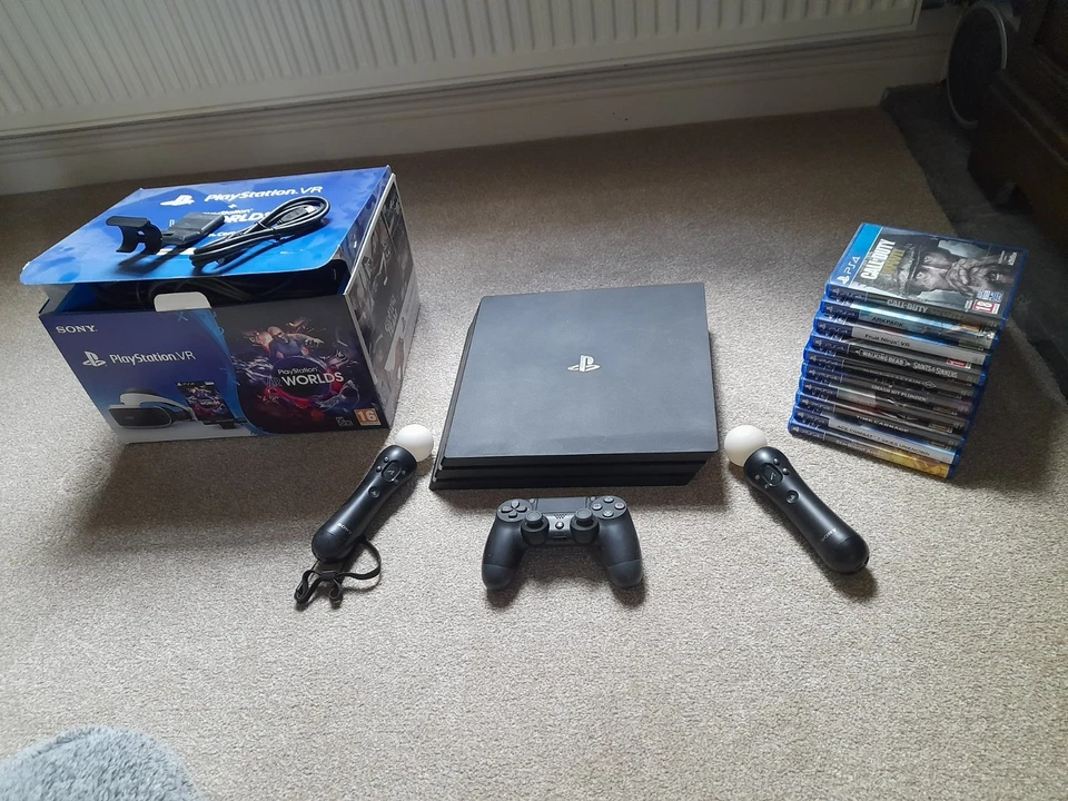 Sony PlayStation VR Starter Pack + VR Worlds  VERY GOOD CONDITION - Image 2 of 4