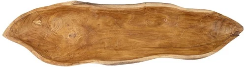 Uttermost 26 3/4" Wide Teak Wood Leaf Decorative Bowl - Picture 3 of 8