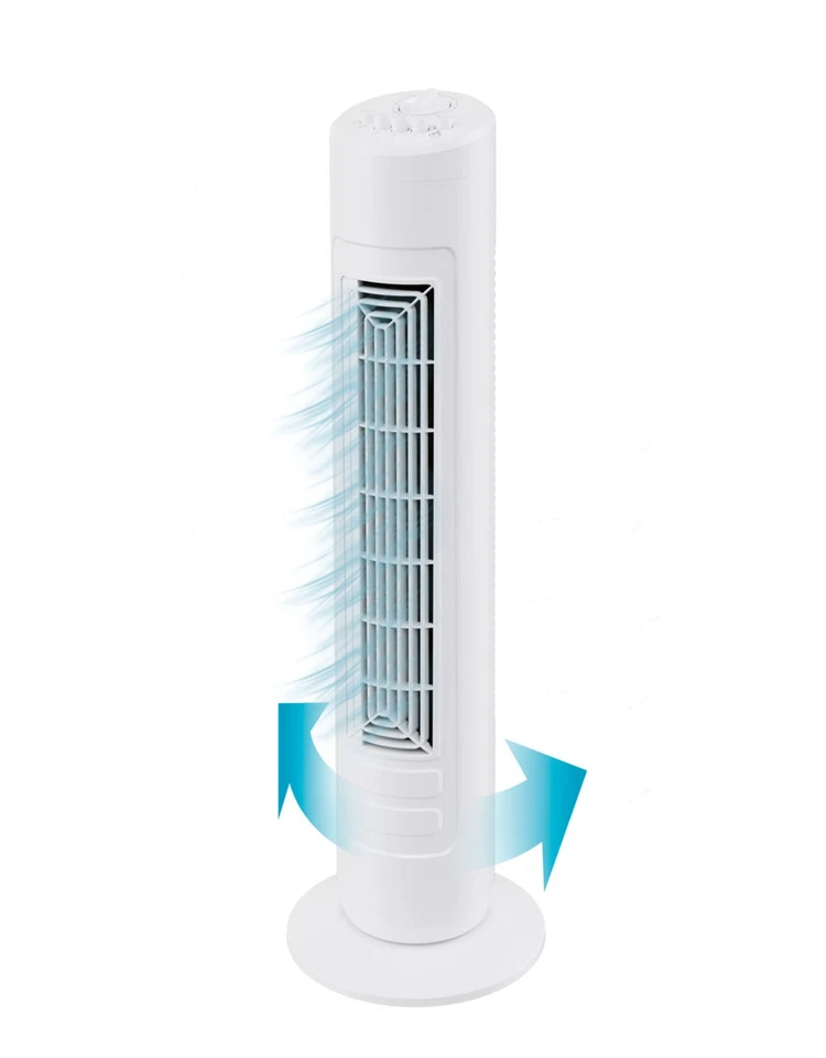 Silvercrest Tower Ventilator Turmventilator STV 50 I1 weiß 50 Watt *B-Ware - Bild 2 von 4