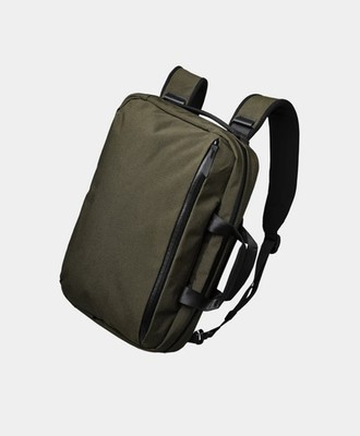 NWT Alpaka Elements Tech Brief Pro Laptop Bag/Backpack Army Green Axoflux 600D