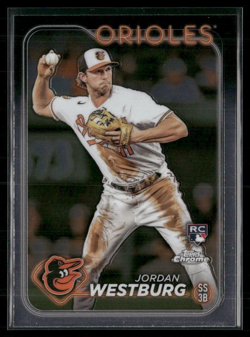 Jordan Westburg Rookie 2024 Topps Chrome Baltimore Orioles #277