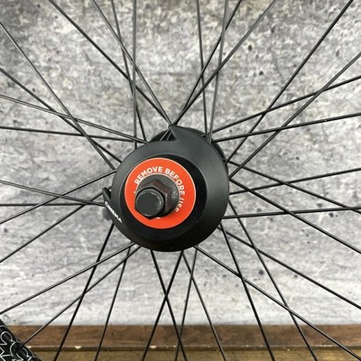 Cinema ZX 333 BMX Rear Wheel 9T Cassette 14mm Axle Hub Guards