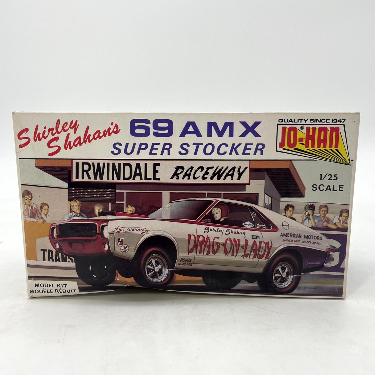 Jo-Han Shirley Shahan's 69 AMX Super Stocker Drag-On-Lady Model