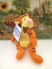 The Disney Store Mini Bean Bag 9" Tigger Winnie Pooh Beanie Plush