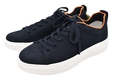 Sofft Womens Size 8 Faro Sky Navy Knit Mesh Lace Up Sneakers Shoes