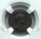 ROMAN EMPIRE CONSTANTIUS II AD 337-361 - BI NUMMUS - NGC XF  - FREE SHIPPING! — photo 3