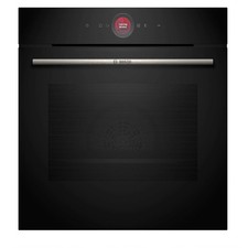 Image of Bosch HBG7741B1B Series 8 Built-InElectric Self Cleaning Single Oven - Black NEW
