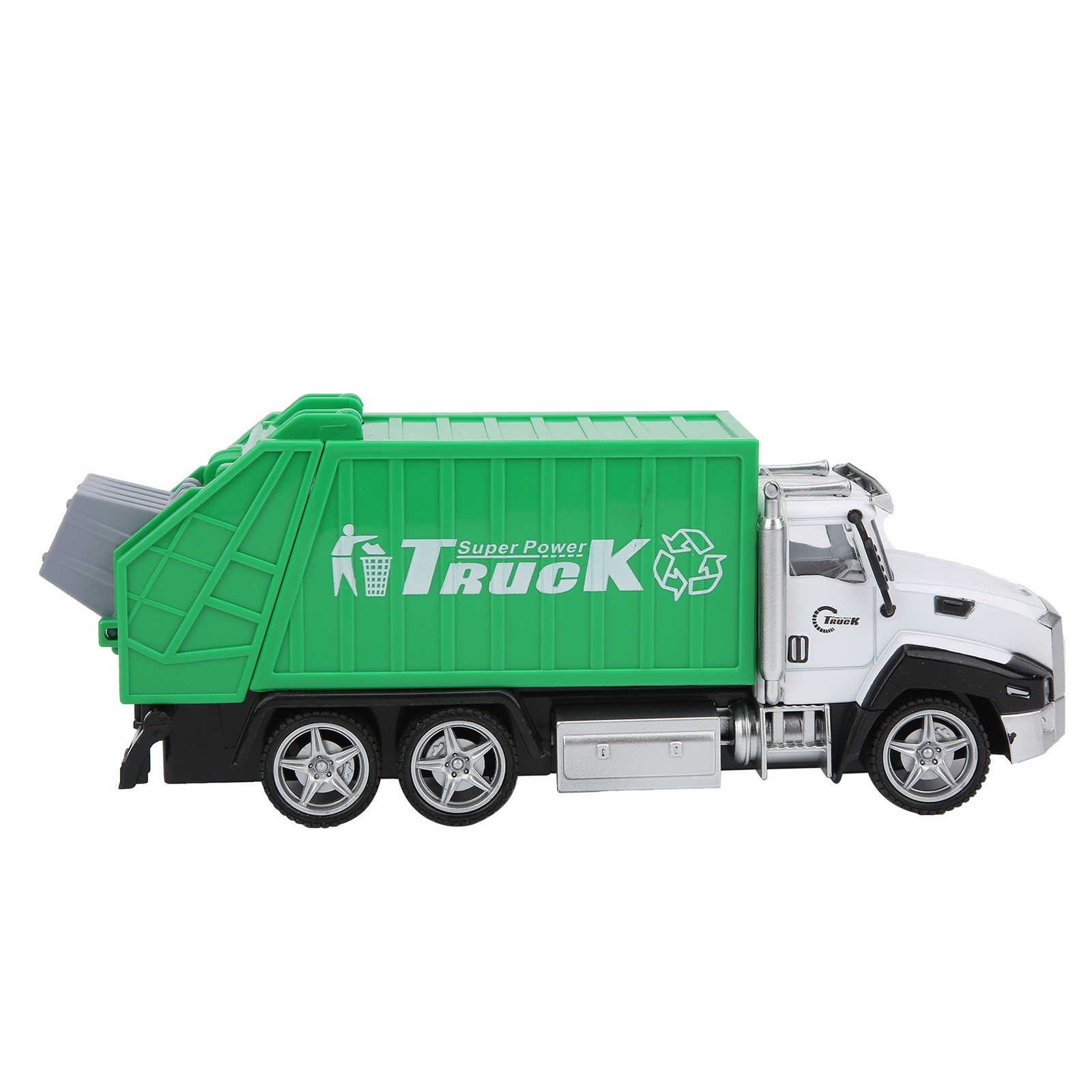 1:42 Model Car Alloy Garbage Truck Toy For Children Recommended