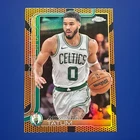 2025 Topps Chrome Basketball Orange Refractor Jayson Tatum #49