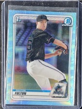 Fulton, Daxton - 2020 Bowman Chrome Draft - Sky Blue