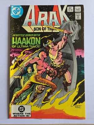 DC Comics: ARAK SON OF THUNDER Vol. 1 No. 18. Feb 1983 (Box8) VG Condition