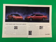 1992 1993 ACURA NSX INTEGRA GS-R VINTAGE ORIGINAL PRINT AD ADVERTISEMENT PRINTED