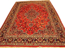 7x10' Perrsian Mashaad Rug Traditional Carpet #PIX-14985