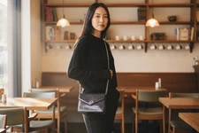 Kate Spade Crossbody Lilac Street Dot Monday Handbag Purse Polka Dot 6.5”x5”