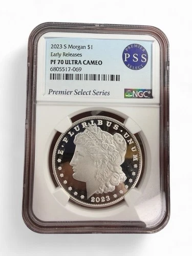 2023 S Morgan Silver Dollar Early Release PF70 Ultra Cameo PREMIER SELECT SERIES