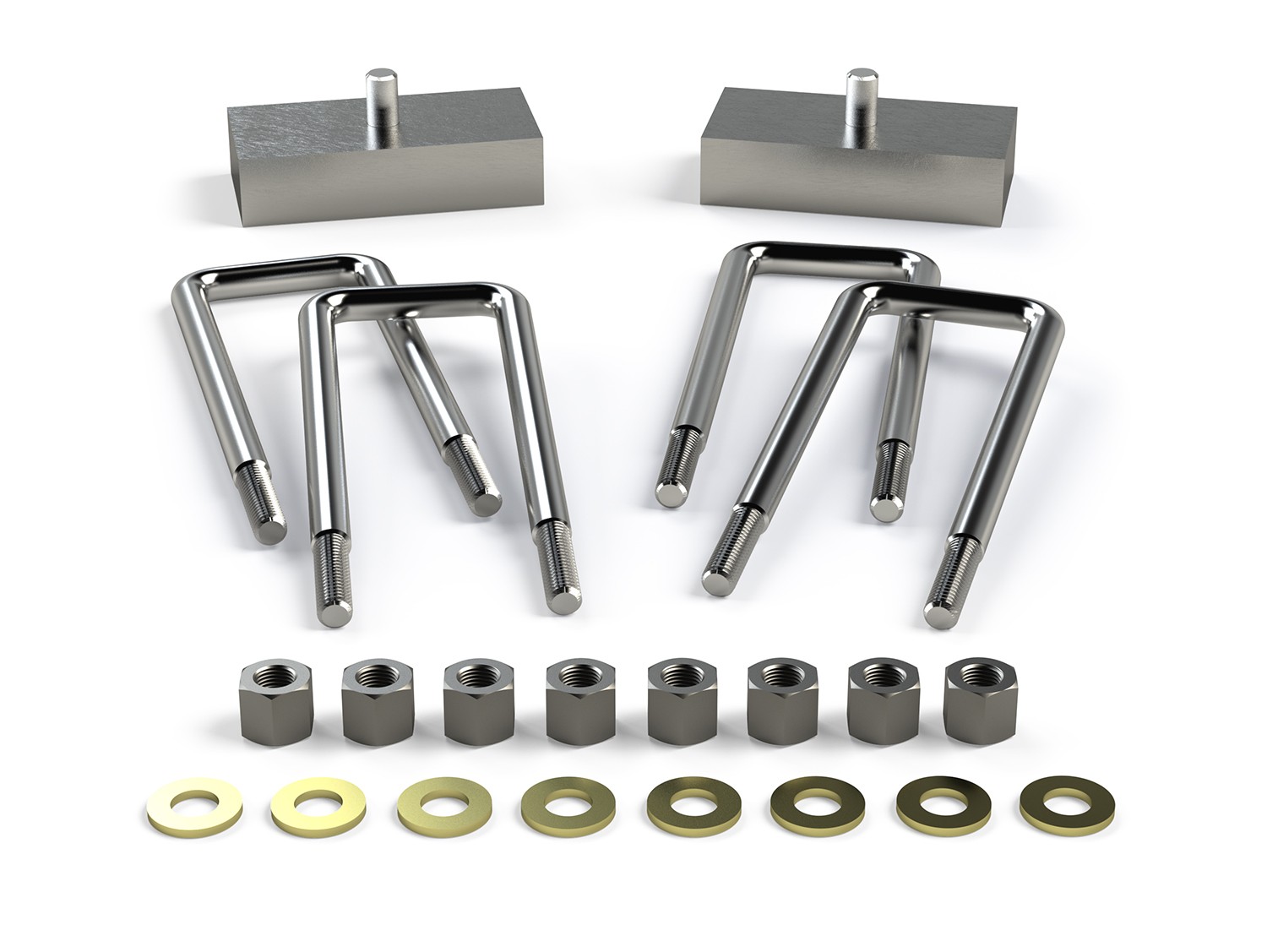Kit de blocs de rehausse Falcon 1.25 pouce pour suspension arriere Toyota Tacoma 2005 et plus