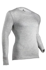 Indera Two-Layer Performance Thermal with Silvadur - Grey Long Sleeve - Men M