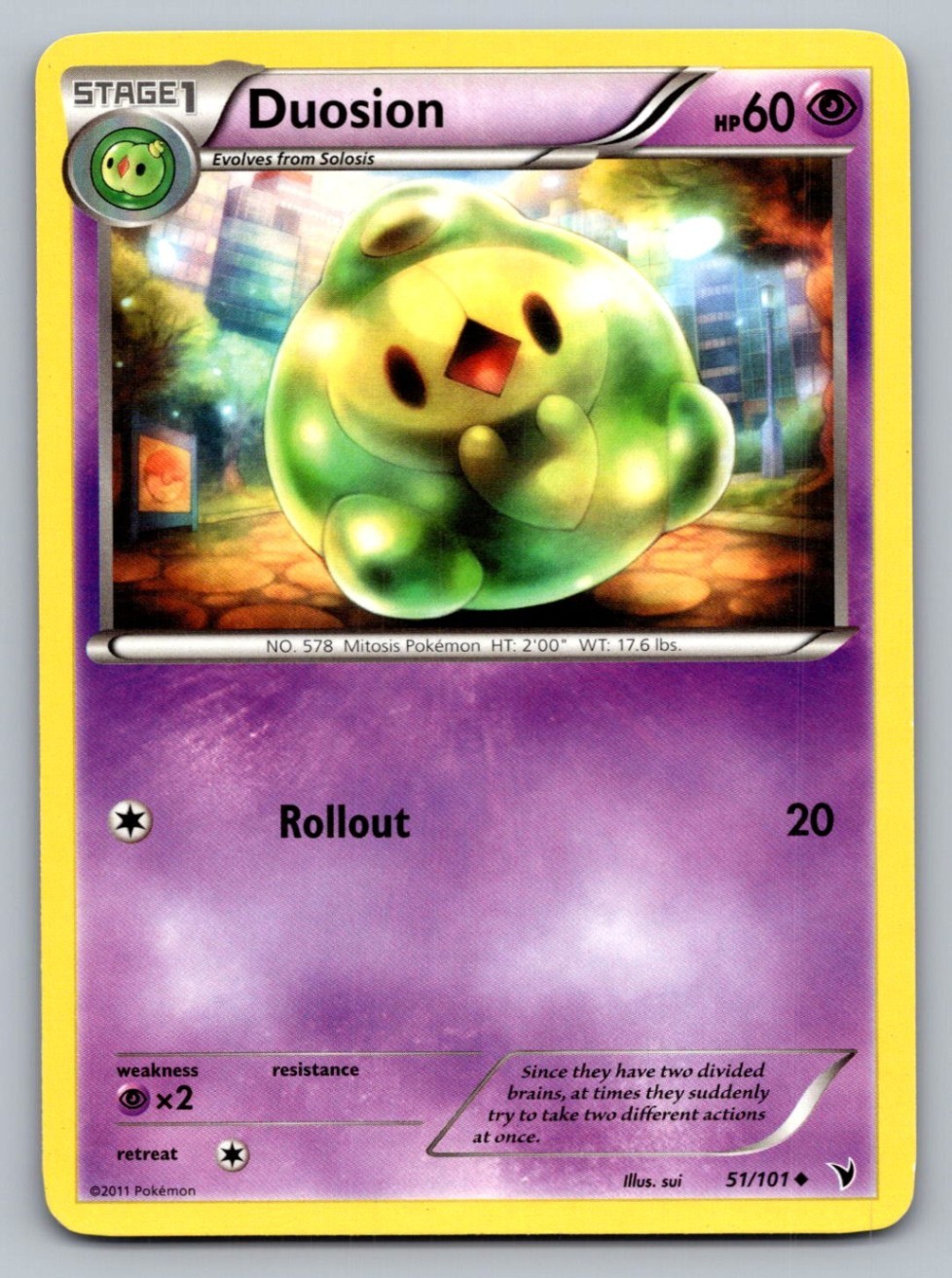 Pokemon TCG Noble Victories Duosion 51/101