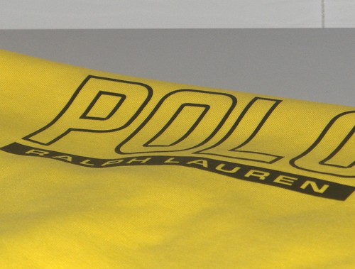 POLO RALPH LAUREN Men's Tech Print Graphic Pullover Hoodie Sweatshirt YELLOW nwt - Picture 9 of 23