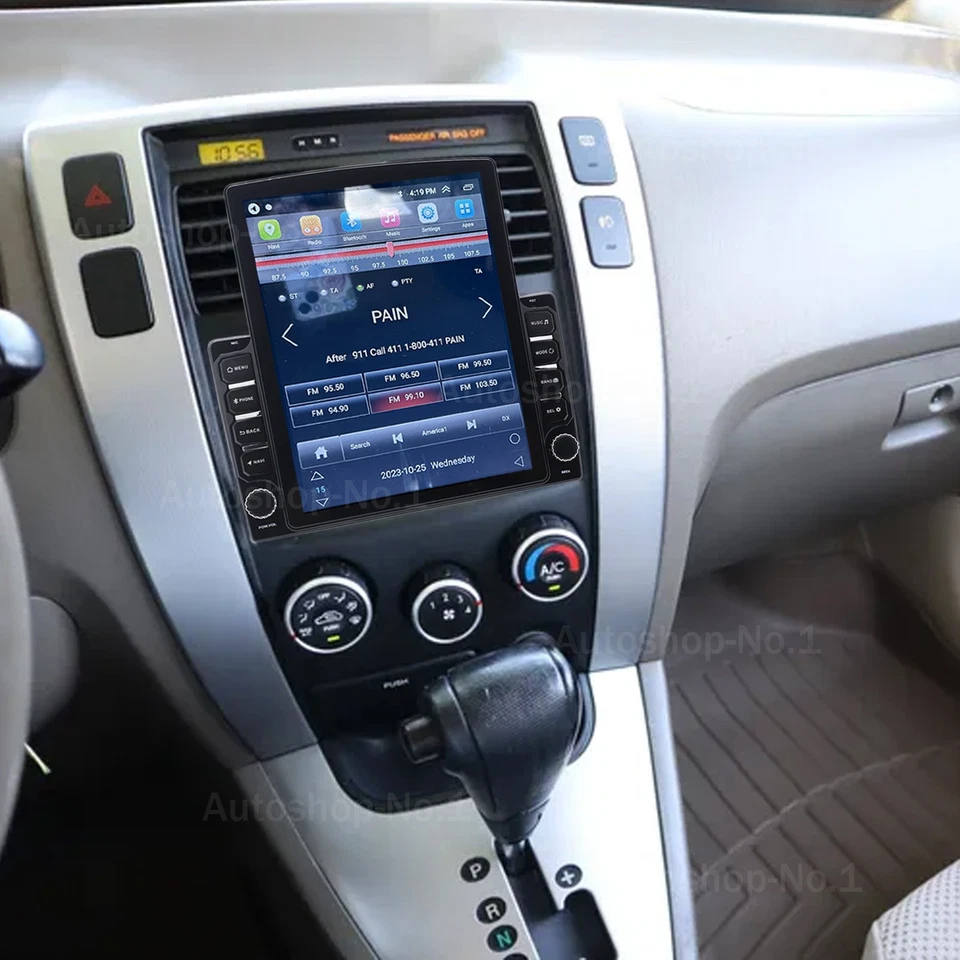 For Hyundai Tucson 2006-2009 Car Radio Stereo GPS Navi WiFi Carplay Android 13.0 - Image 3 of 4