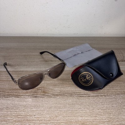RAY BAN RB8313 003/40 3N Titanium Grey Polarized 58 Men's Sunglasses Frames Only