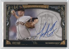 2016 Topps Museum Collection Archival Auto Gold 3/5 Matt Cain #AA-MCA Auto 0b0