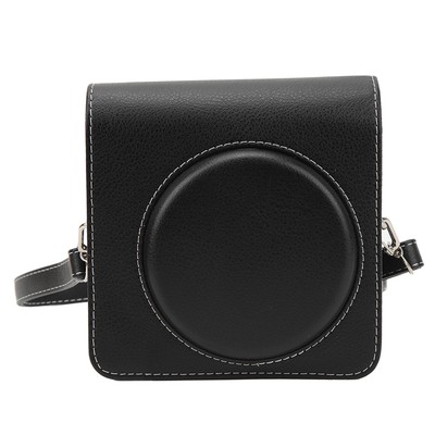 PU Leather Camera Protective Bag Vintage Multiple Compartment Pocket Carryin Fit