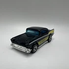 1976 HOT WHEELS 57' CHEVY CHEVROLET 1957 GOLD WHEELS VARIANT VINTAGE DIECAST CAR