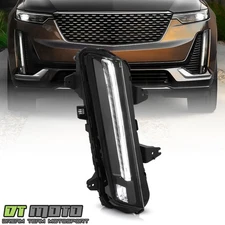 For 2020-2025 Cadillac XT6 Bumper LED DRL Switchback Signal Fog Light Passenger