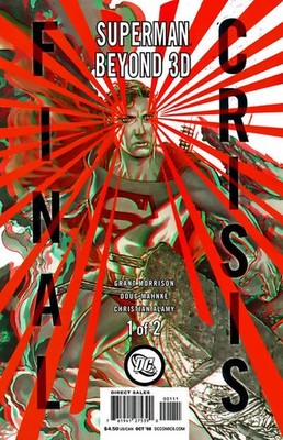 Final Crisis Superman Beyond 3D (2008) #   1-2 All Covers B (9.0-VFNM) Comple...