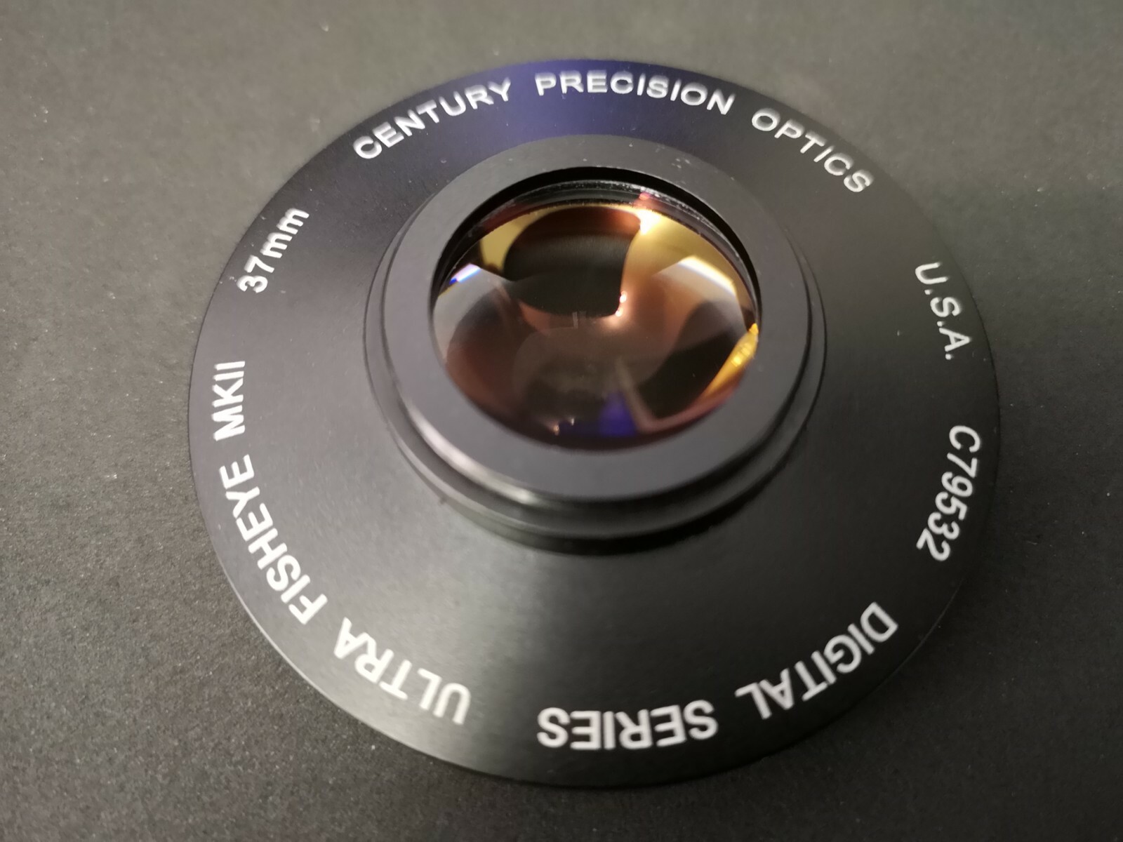 センチュリーウルトラフィッシュアイレンズ MKⅡ 37mm Century Ultra